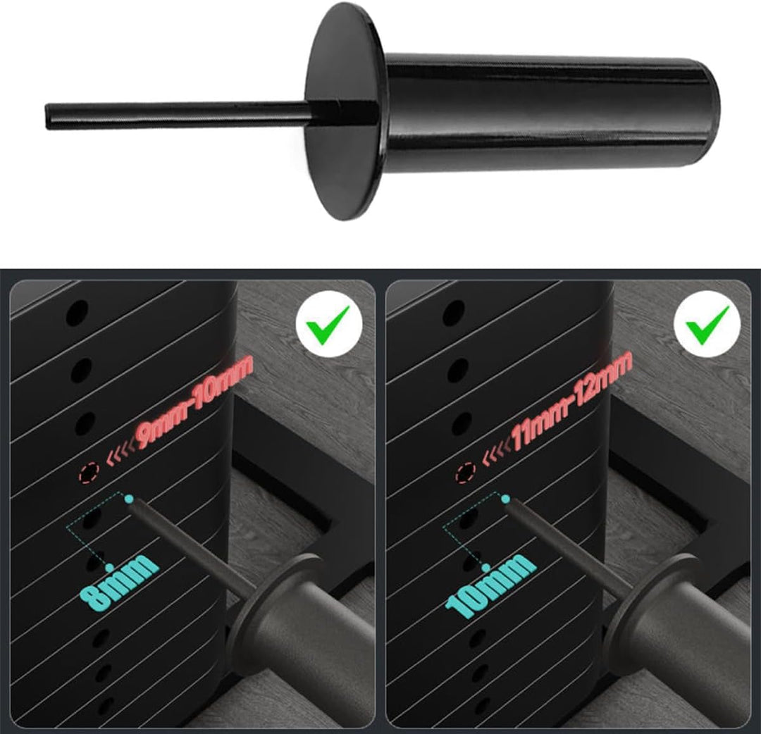 Fitness-Gym-Gewichtsstapel, Ersatz Hinzufügen, 8 Mm/10 Mm Gym-Pin-Extender, Langhantelplatte, Ersatz