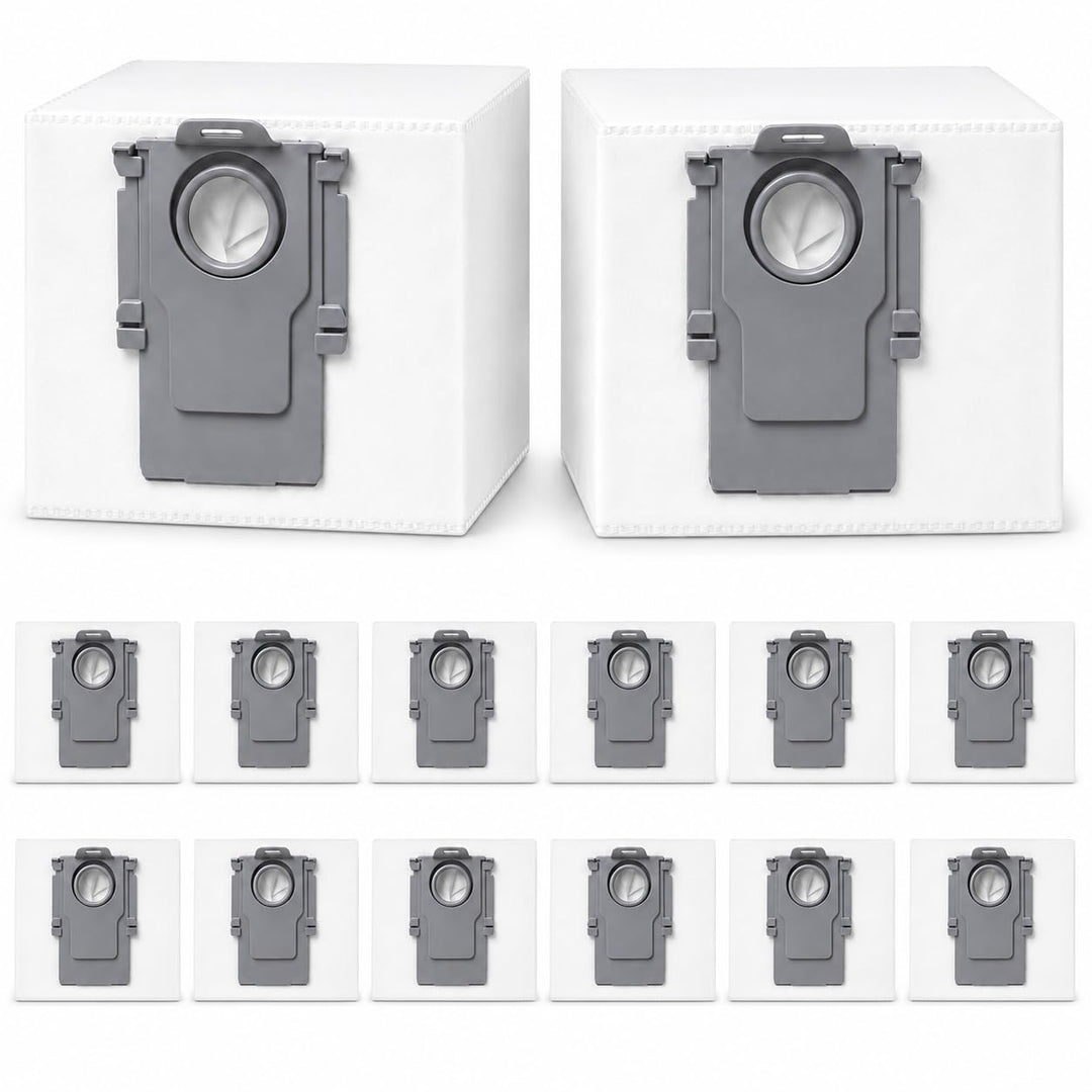 14 Stück Staubbeutel für Roborock S8+ S8 Pro Ultra S7 MaxV Ultra S7 Pro Ultra Q7+ Q7 Max+ T8 Q5+ G10