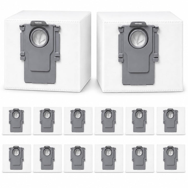 14 Stück Staubbeutel für Roborock S8+ S8 Pro Ultra S7 MaxV Ultra S7 Pro Ultra Q7+ Q7 Max+ T8 Q5+ G10