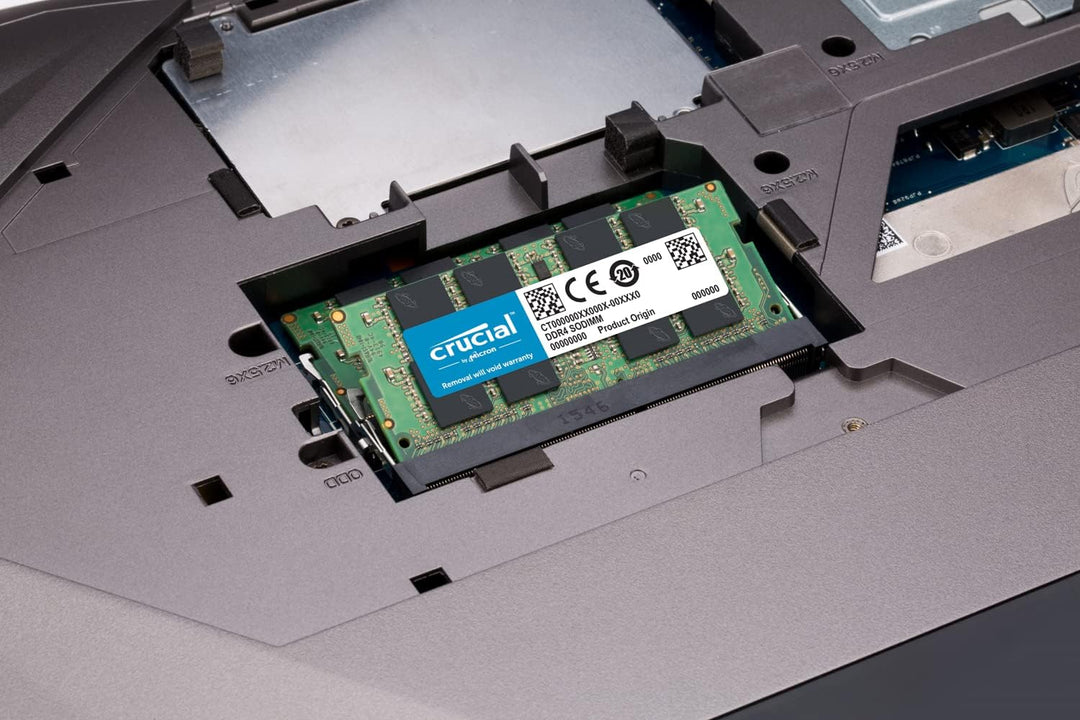 Crucial RAM CT32G4SFD8266 32GB DDR4 2666MHz CL19 Laptop Arbeitsspeicher 2666MHz 32GB, 2666MHz 32GB