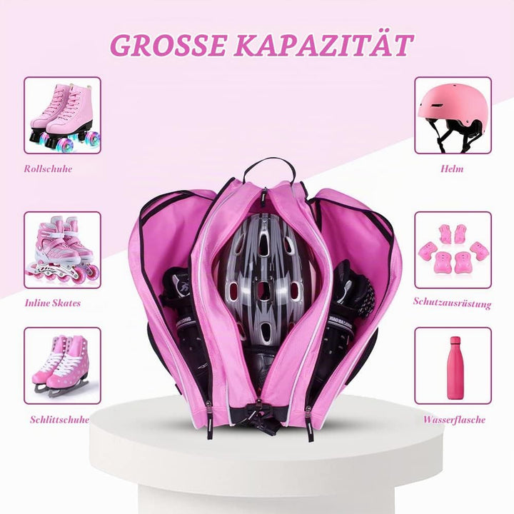 Inliner Tasche, Skischuhtasche Kinder, Rollschuhe Tasche, Tasche für Inliner, Eislauf Inliner Tasche