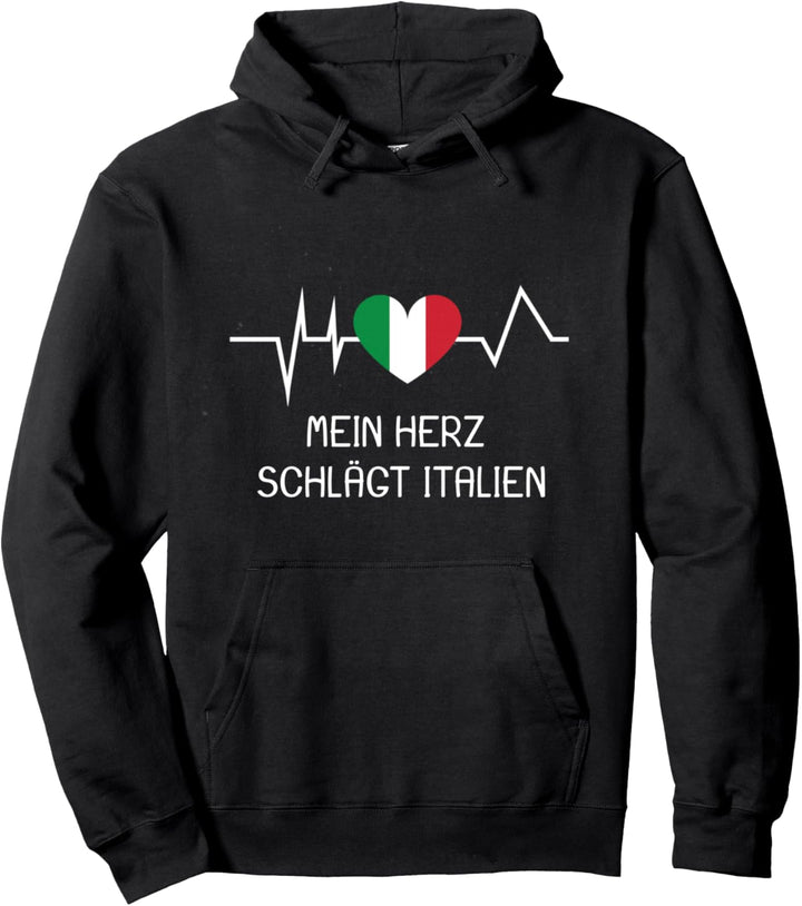 Urlaub Süden Mein Herz schlägt Italien Pullover Hoodie
