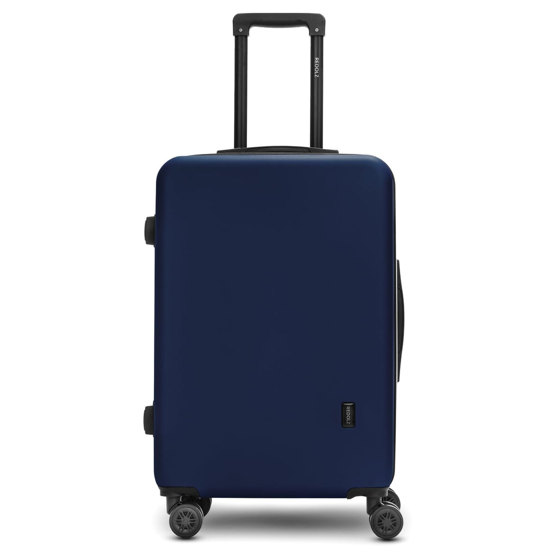 REDOLZ mittelgrosser Hartschalen Check-in Koffer | Trolley 44 x 25 x 67 cm aus hochwertigem ABS Mate