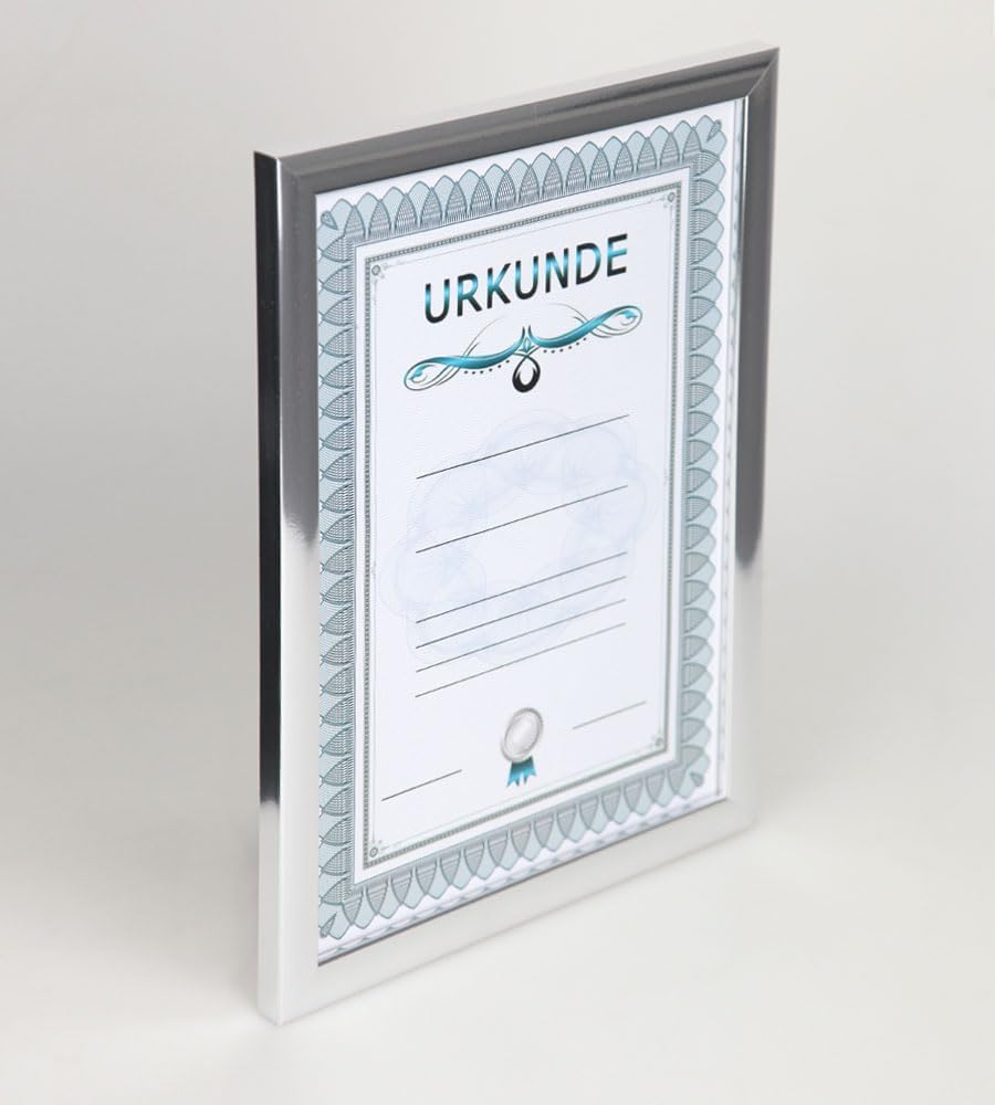 IDEAL TREND 2er 3er 5er 10er Pack Dokument Bilderrahmen 21x29,7 DIN A4 Urkunde Foto Rahmen: Farbe: 1