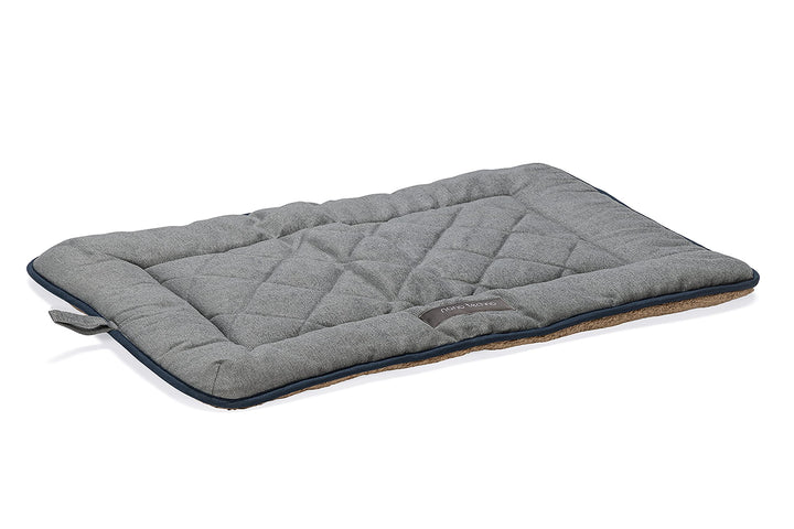 DGS Nano Chenille Sleeper Cushion Lex L: 89 cm B: 60 cm H: 3,5 cm grau, L: 89 cm B: 60 cm H: 3,5 cm