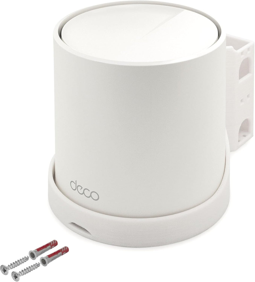 3X Wandhalterung passend für TP-Link Deco X50 AX3000 Mesh WLAN Router Halter, 3