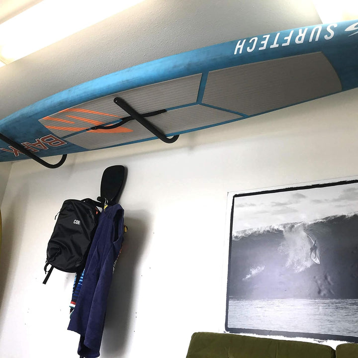 COR Surf Halterung für Stand-Up Paddle Board | Decken- und Wandhalterung für Surfboard und SUP für G