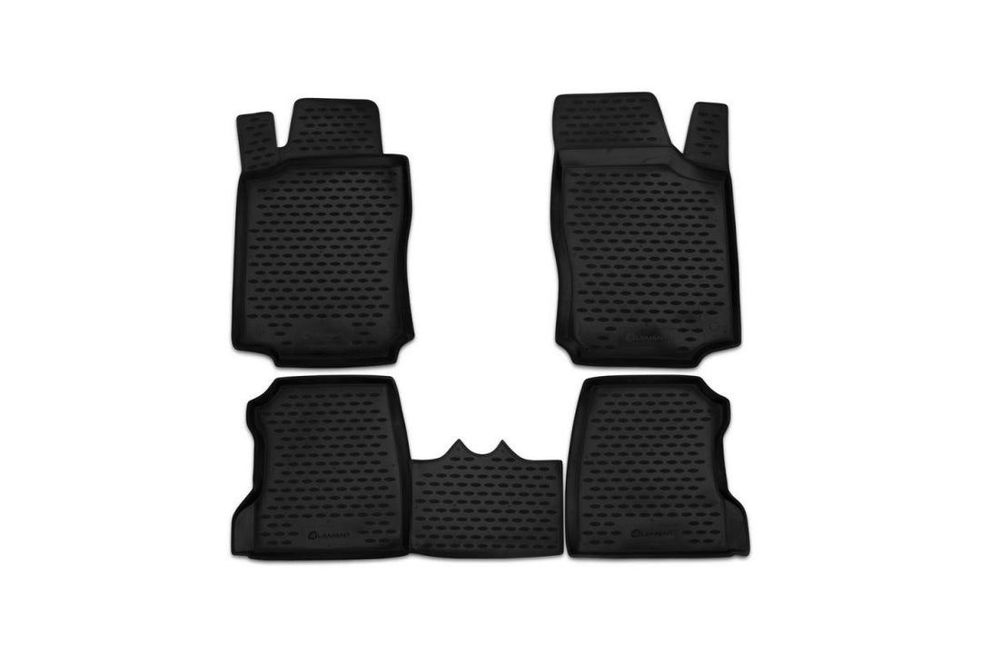 Element Passgenaue Premium Antirutsch Gummi Fussmatten - OPEL Combo
