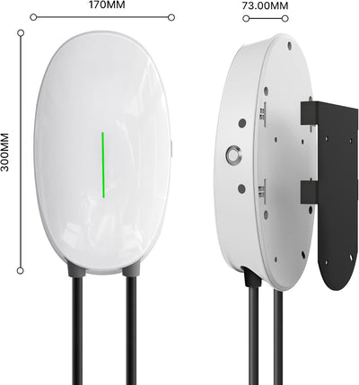 Teskee EV-Ladegerät Typ 2 Wallbox Home Smart EV-Autoladestation für alle Elektrofahrzeuge und Plug-i