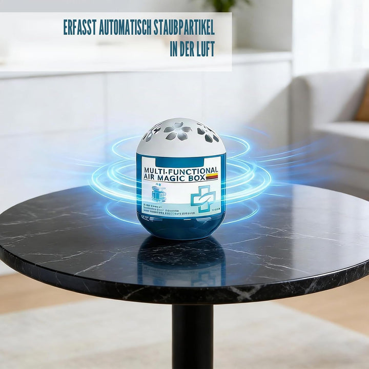 3 Stück Indoor Luftreinigung Staub Entfernung Magic Box,Multifunktionale Lufterfrisch Staubfänger Fü