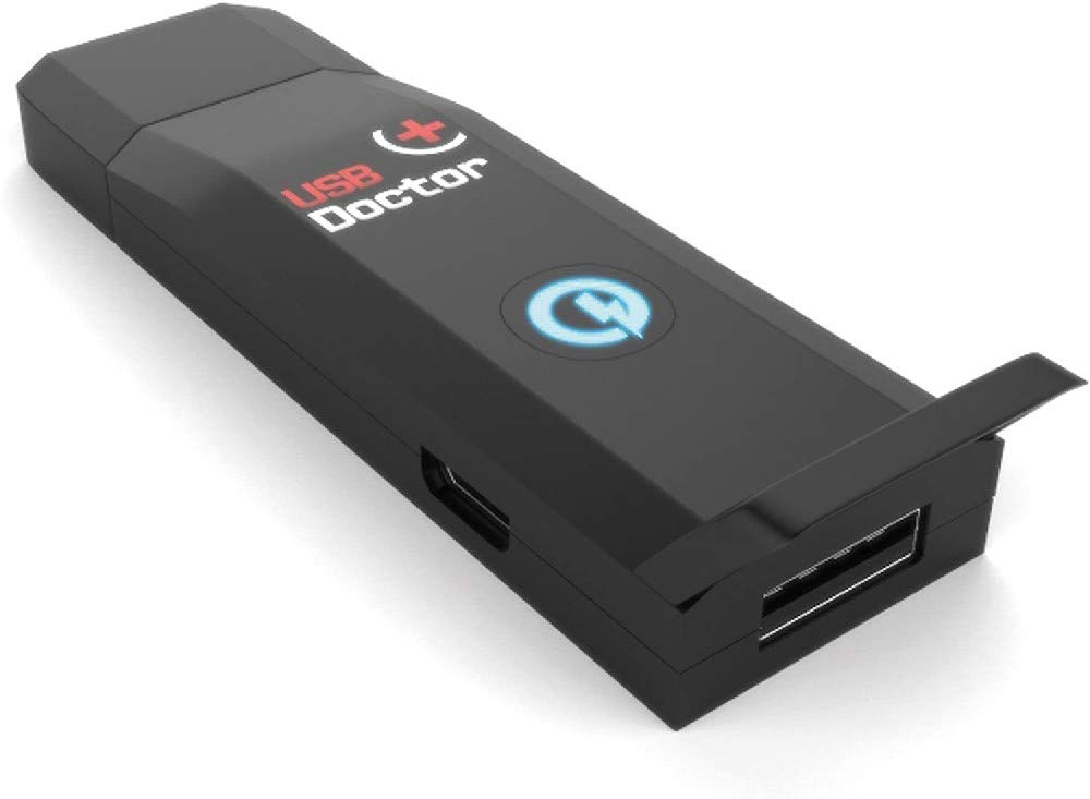 HDFury, USB Doctor 2.0, USB Schnellladeadapter, bis zu doppelte Aufladegeschwindigkeit, universal fü