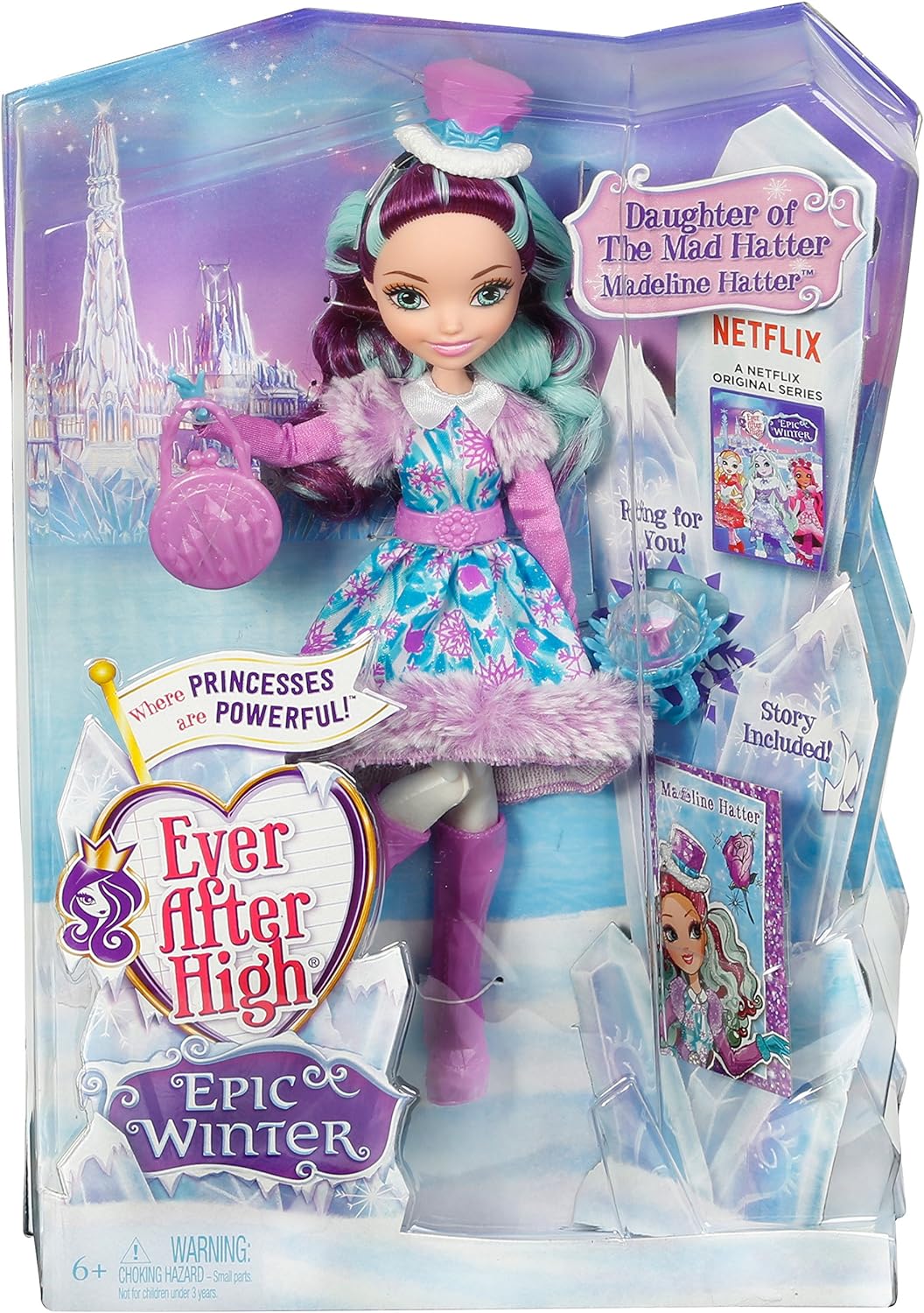 Mattel Ever After High DPG87 - Ewiger Winter Maddie