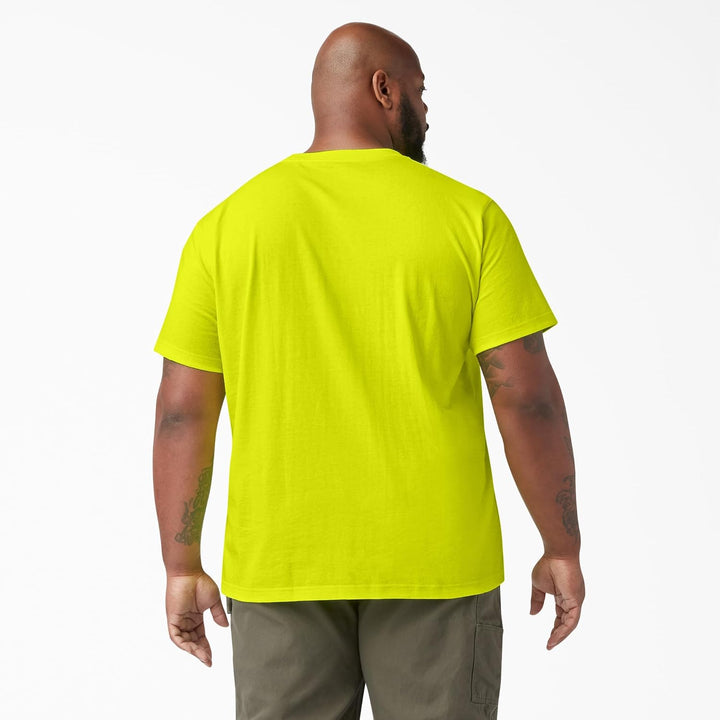 Dickies Herren Short Sleeve Heavyweight Heathered Crew Neck Tee T-Shirt XXL Tall Hellgelb, XXL Tall