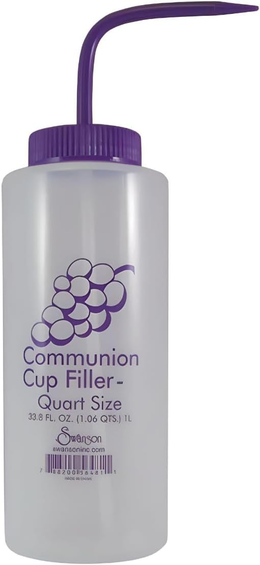 Swanson Communion-Cup Filler-Squeeze Bottle-Quart Grösse, Quarz