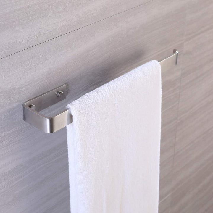 JS Handtuchhalter Handtuchstange Edelstahl Gebürstet Wandmontage und Schrankmontage für Bad und Küch