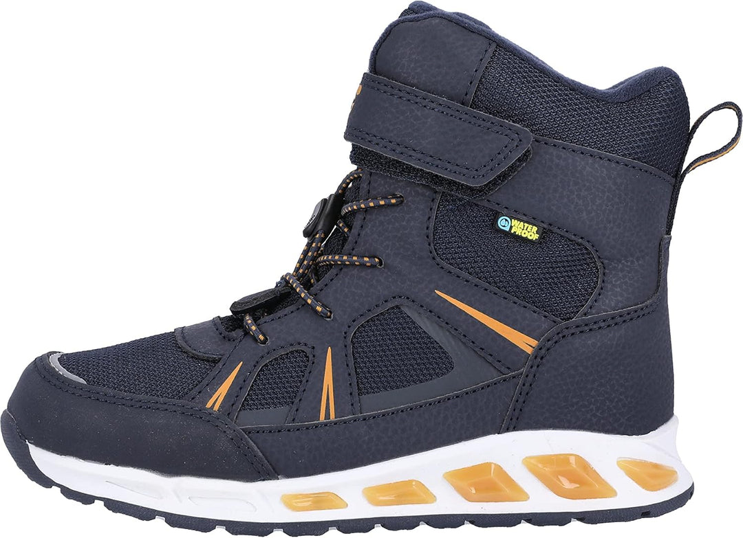 ZIGZAG Kinder Kinder Winterstiefel Clementu I Kids Boots WP mit Licht I Gummistiefel Mädchen und Jun