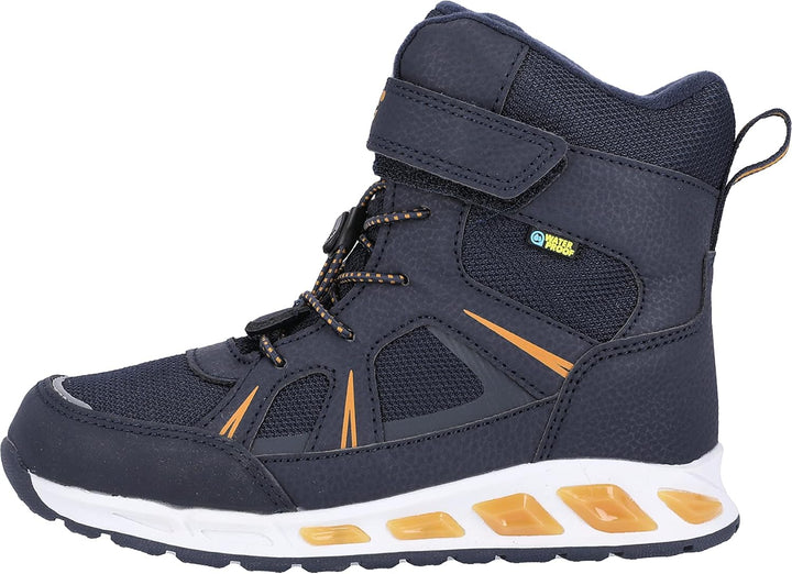 ZIGZAG Kinder Kinder Winterstiefel Clementu I Kids Boots WP mit Licht I Gummistiefel Mädchen und Jun
