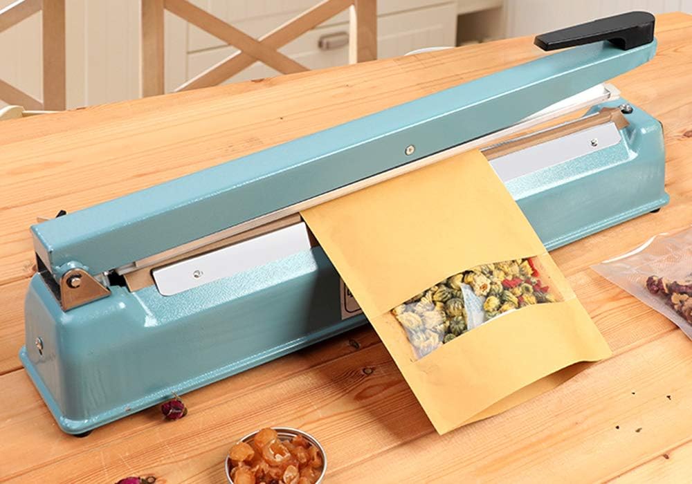 16inch (40cm) Manuelle Impulsbeutel Hand Heisssiegelmaschine Folienschweissgerät Balkenschweissgerät