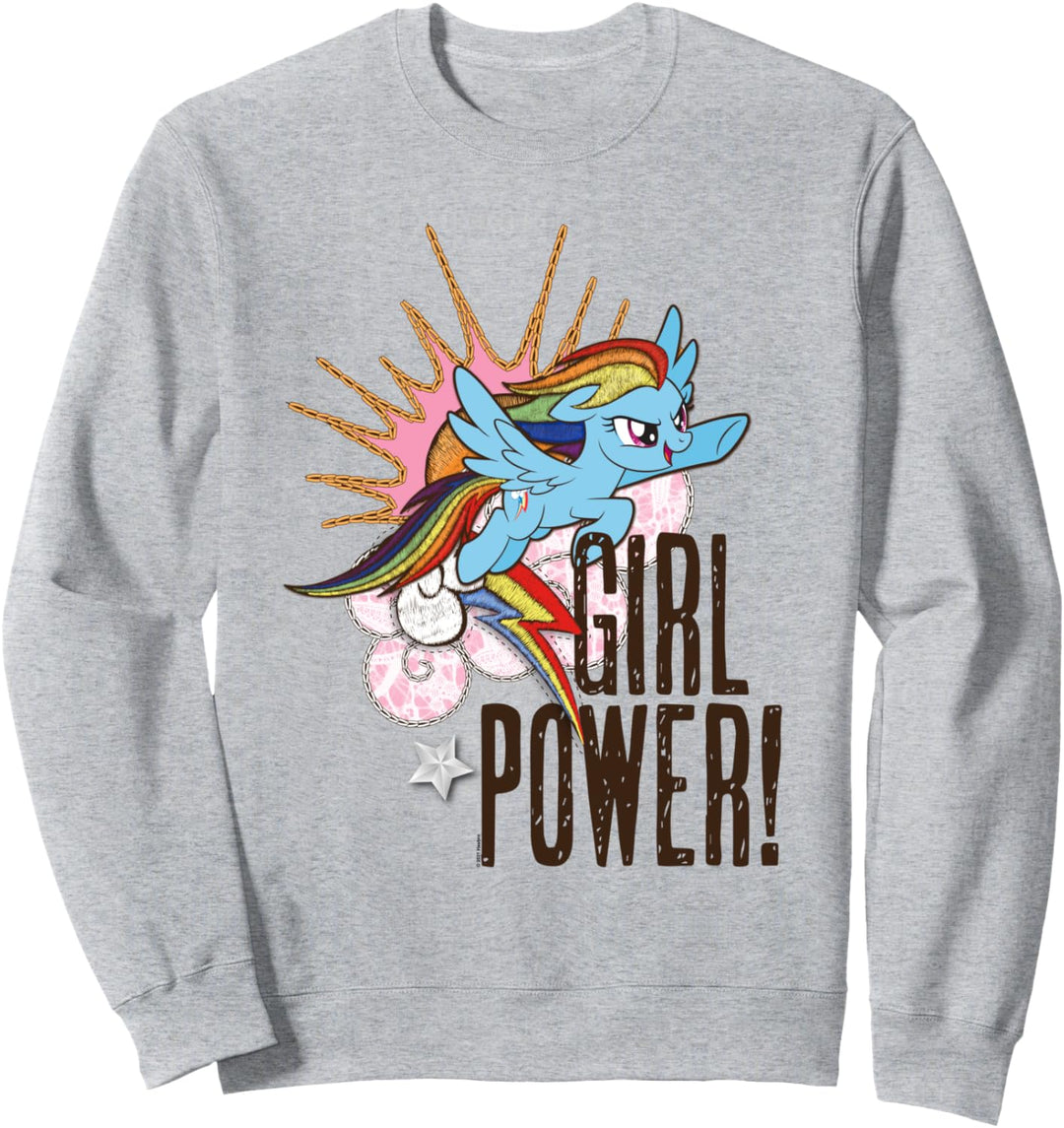 My Little Pony Girl Power with Rainbow Dash Sweatshirt
