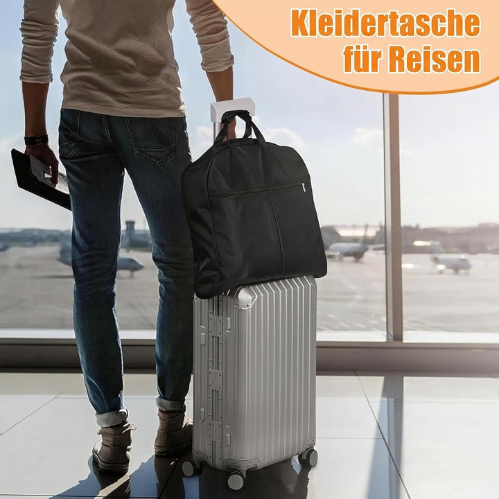 MISSLO 109 cm Kleidersack für Reisen, Wasserdicht Kleidersack Anzug für Damen und Herren, Anzugtasch