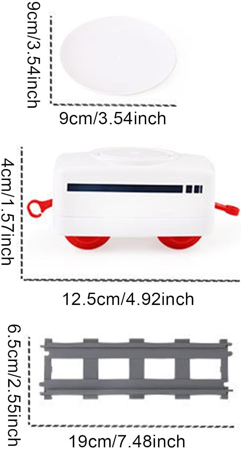 Sushi-Zug für Esstisch,Batteriebetriebenes rotierendes Zugset | Eisenbahnschienen-Set für Kinder, un