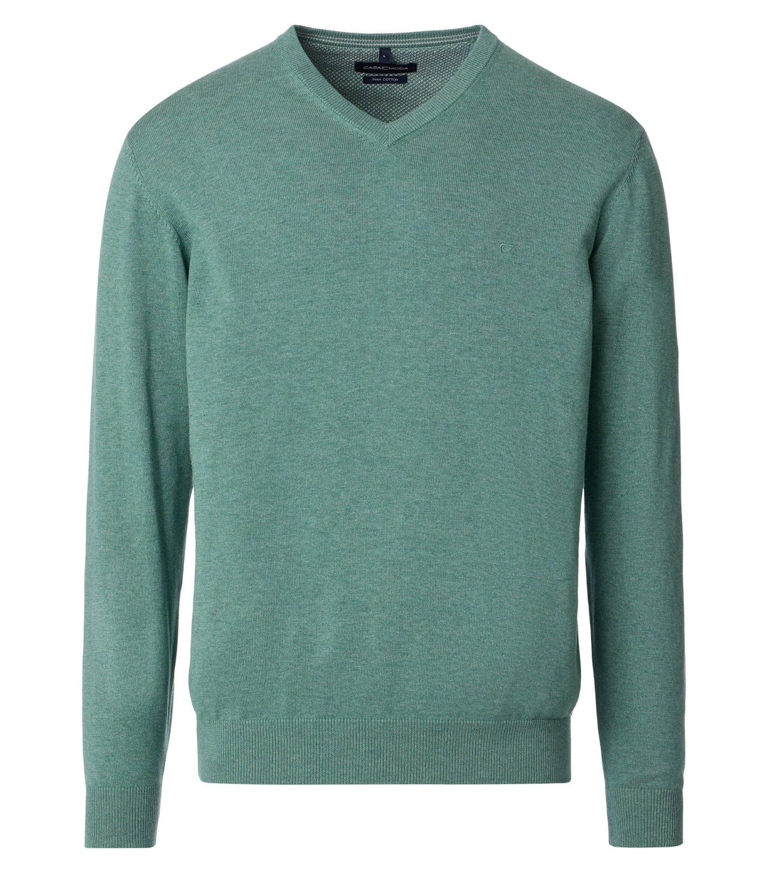 CASAMODA Herren Pullover S 369 - Türkisgrün, S 369 - Türkisgrün
