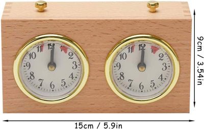 Schachuhr Timer, Schachuhren Analog Mechanischer Countdown Timer Schachuhr, Professioneller Wettkamp