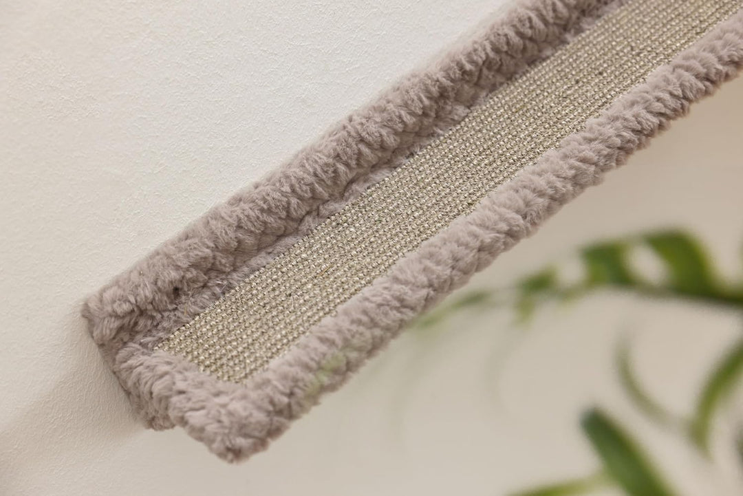 Kerbl Pet Kletterwand Monte Baldo, Wandkratzbaum, taupe, max. Belastbarkeit 10kg, 6-teilig, platzspa