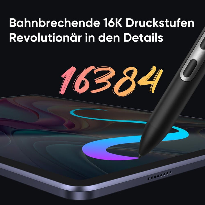 XPPen 12.2 Zoll Standalone Grafiktablett Display mit X3Pro 16384 Smart Stift, Android 8GB+256GB WiFi