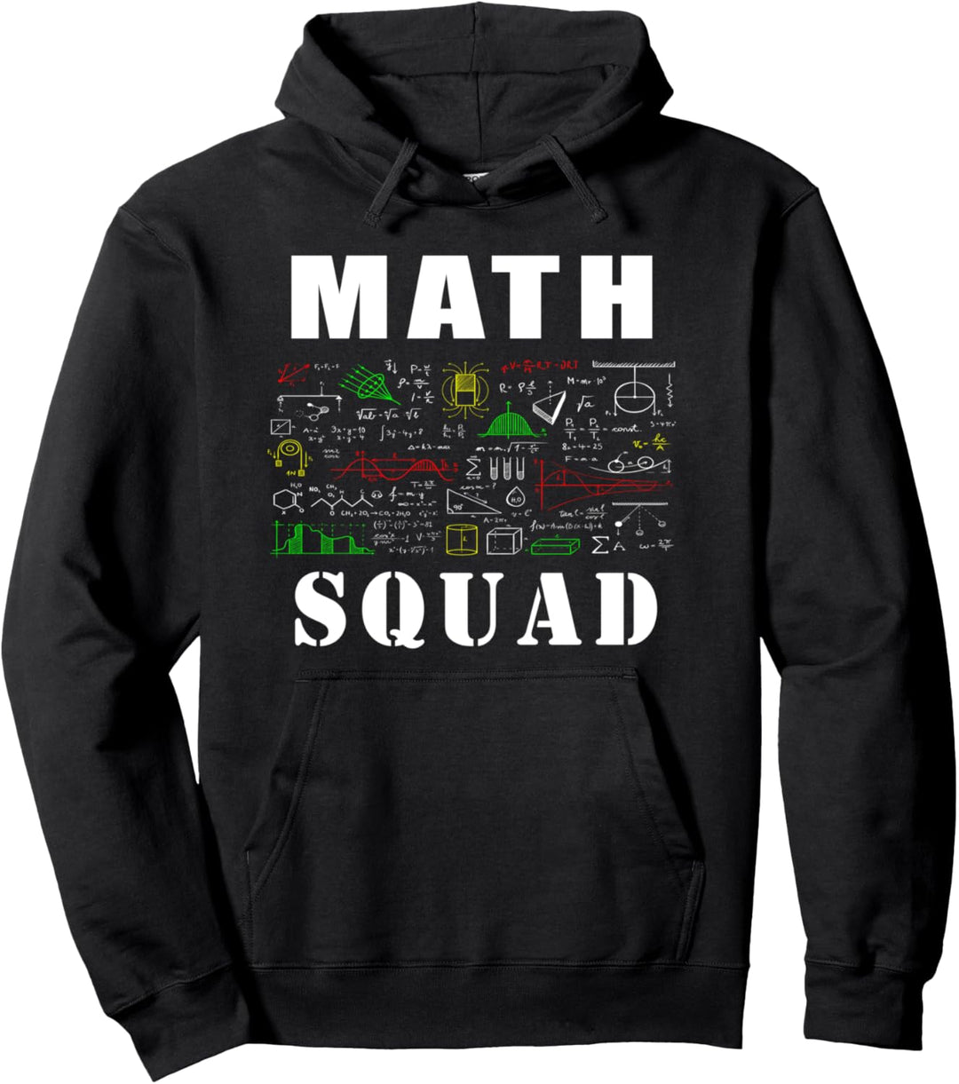 Math Squad Lustige Sprüche Mathe Pullover Hoodie