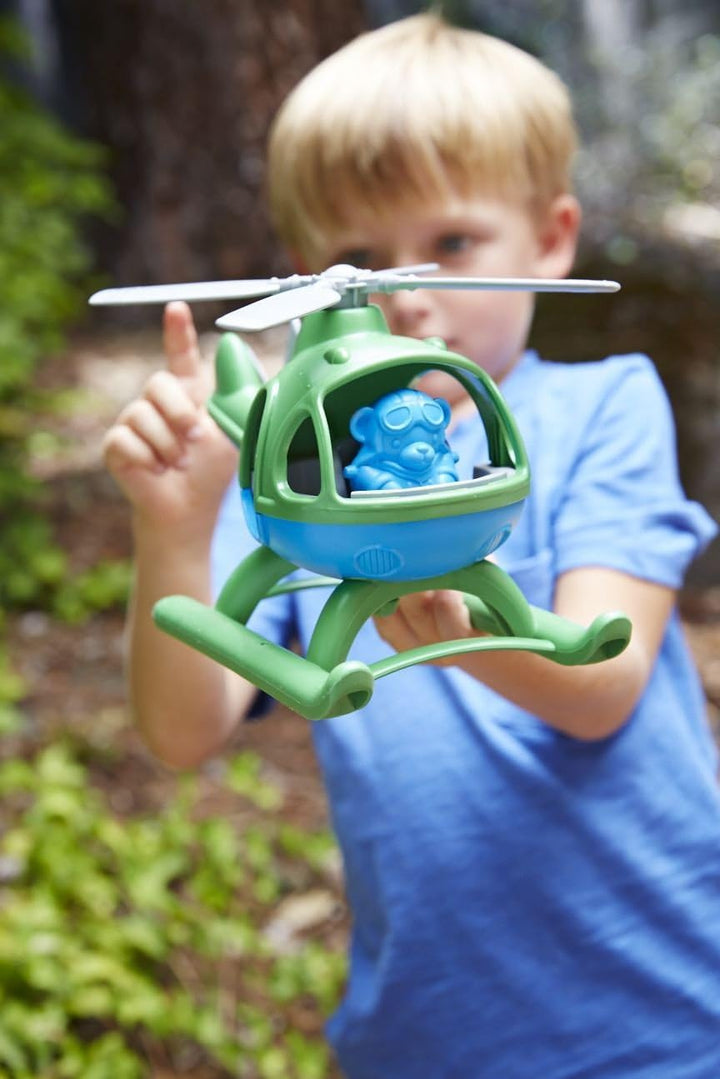 Green Toys Helicopter grün, grün
