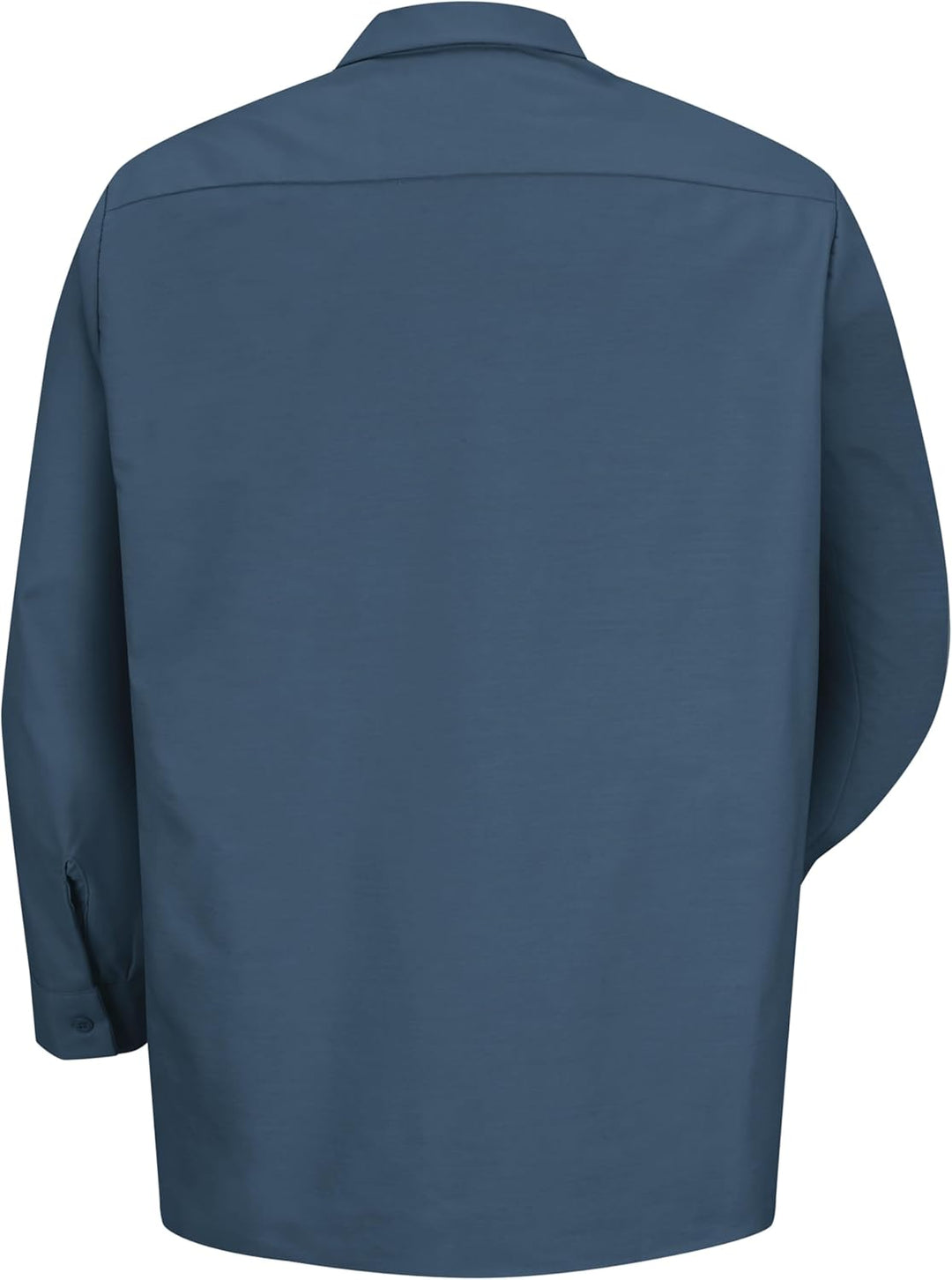 Red Kap Herren Industrial Regular Fit Langarm Button-Down-Arbeitshemd, S Dunkelblau
