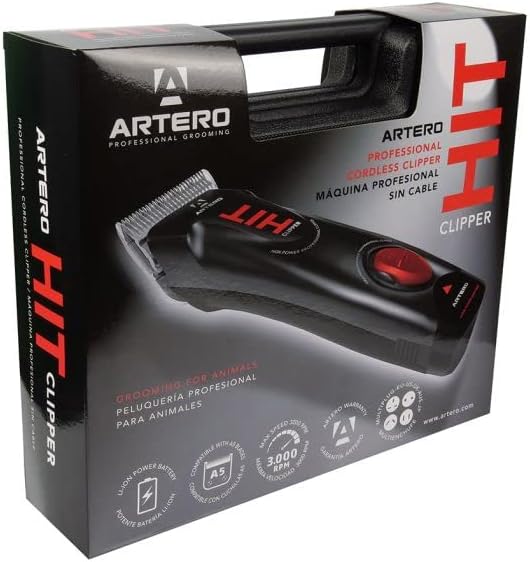 Artero Hit Professionelle kabellose Friseurmaschine Canina