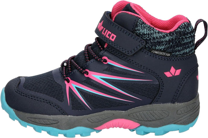 Lico Unisex Kinder Fernley Vs Traillaufschuhe 37 EU Marine Pink Türkis, 37 EU Marine Pink Türki
