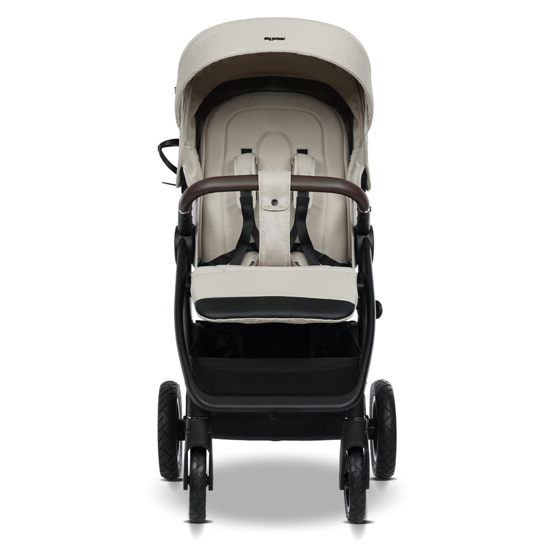 my junior® PLIA² AIR | grosser Komfortbuggy mit Luftreifen, Einhand-Faltmechanismus, einstellbare Fe