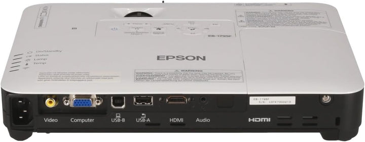 Epson EB-1795F Projektor, Schwarz, Weiss