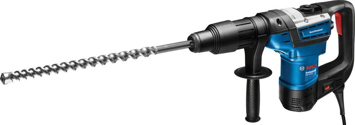Bosch Professional Bohrhammer GBH 5-40 D (SDS Plus, inkl. Zusatzhandgriff, Fetttube, Maschinentuch,