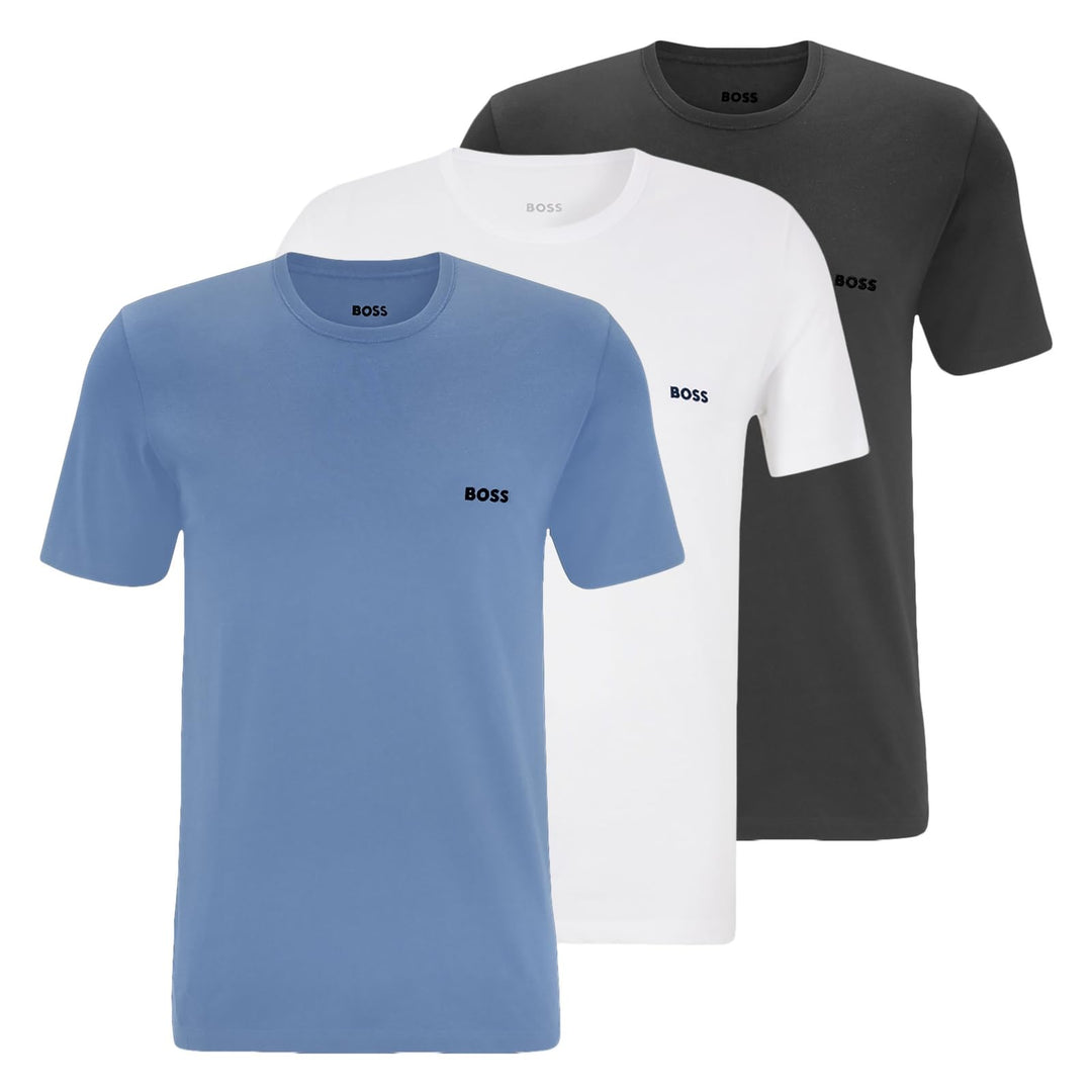 BOSS Herren T-shirt Rn 3p Co T-Shirt M Open Miscellaneous 974, M Open Miscellaneous 974