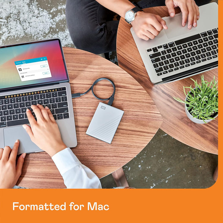 WD My Passport Ultra for Mac externe Festplatte 4 TB (mobiler Speicher, herunterladbare Software, Pa