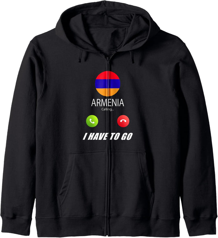 Armenien Flagge Souvenir Armenien ruft Kapuzenjacke