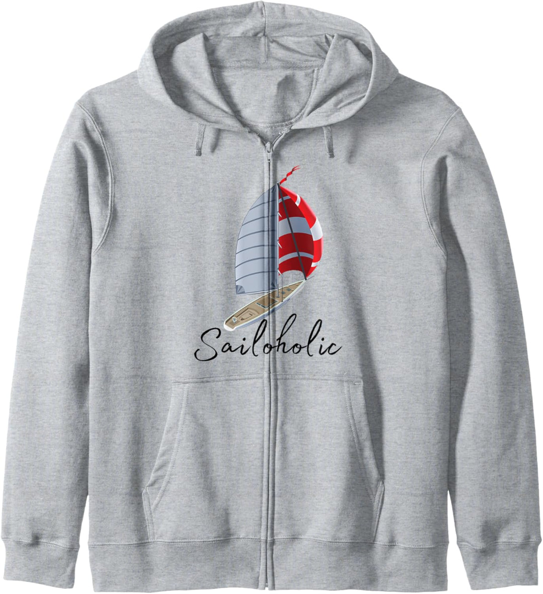 SAILoholic, segeln Damen Segelboot Zubehör Nautik Segler Kapuzenjacke