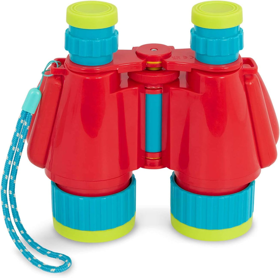 B. toys - Mini-Ferngläser - Kinder-Feldstecher - Rotes Spiel Ferngläser - Spielplatz & Gartenspielze