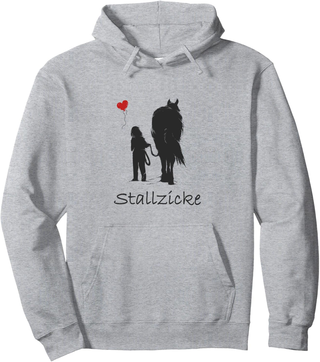 Stallzicke - Stolzes Reitergirl Design Pullover Hoodie