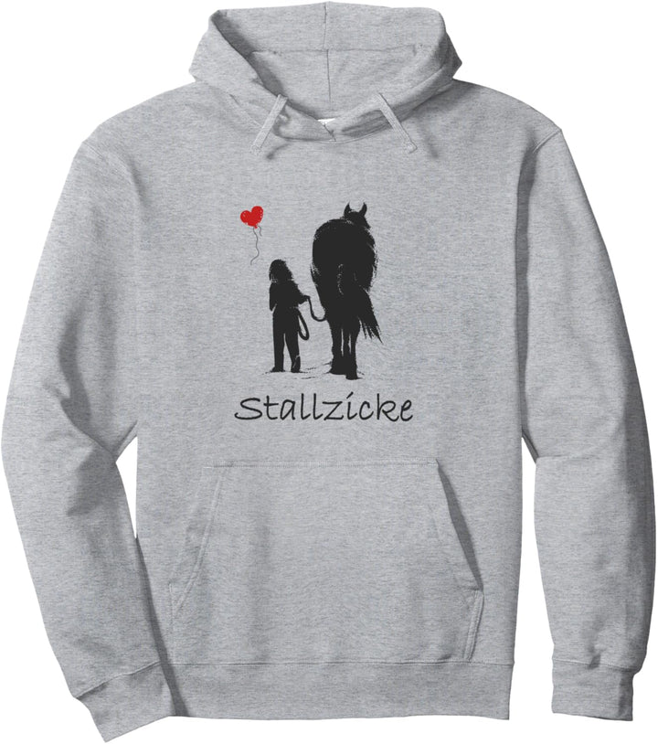 Stallzicke - Stolzes Reitergirl Design Pullover Hoodie