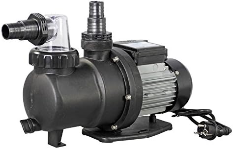 Selbstansaugende Poolpumpe SPS 50 mit Vorfilter & 4,8 m³/h Umwälzleistung - Für Pools bis 20 m³ - En