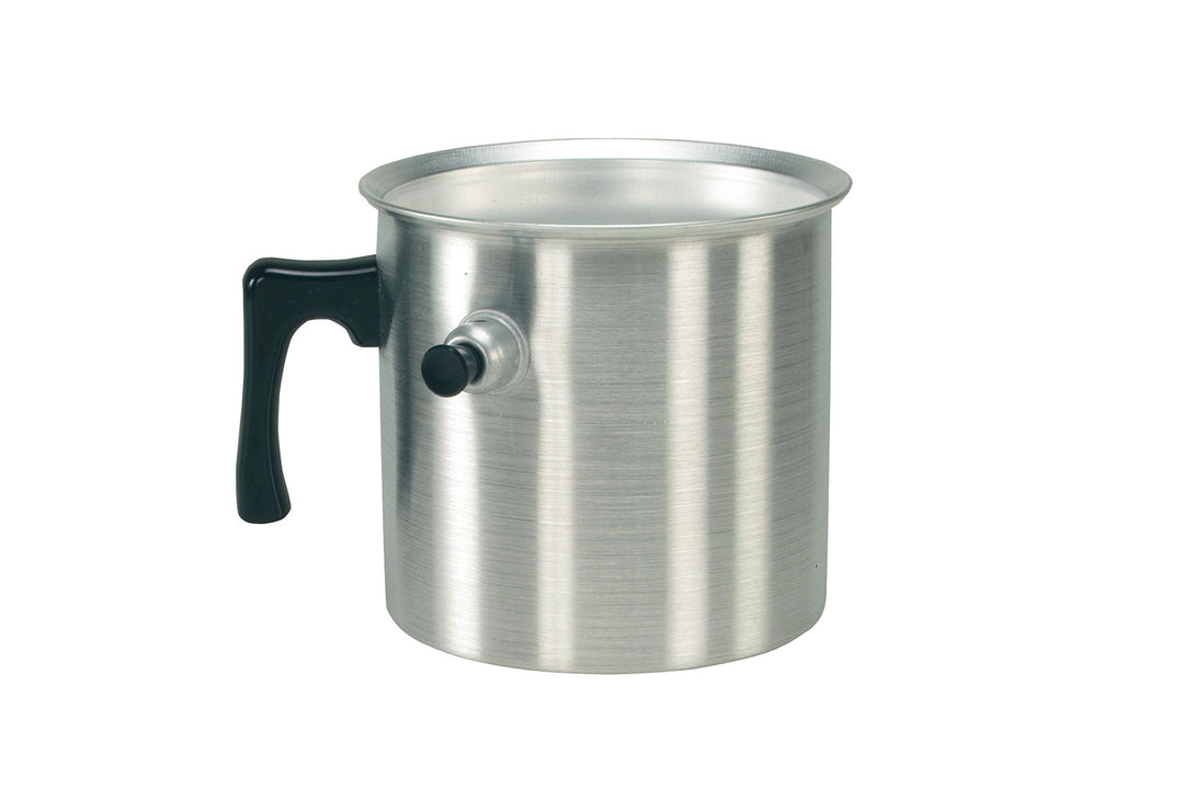 Krüger Alu- Wasserbadkocher, 1 Liter, Silber, 1 Liter