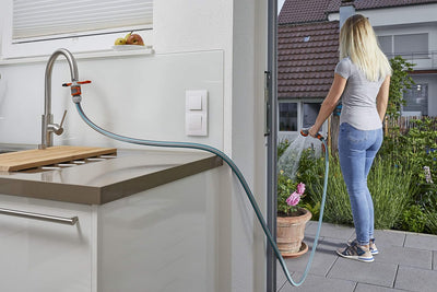 Gardena Adapter für Indoor-Wasserhähne: Praktischer zum Anschluss des Gardena Systems an einen mit M