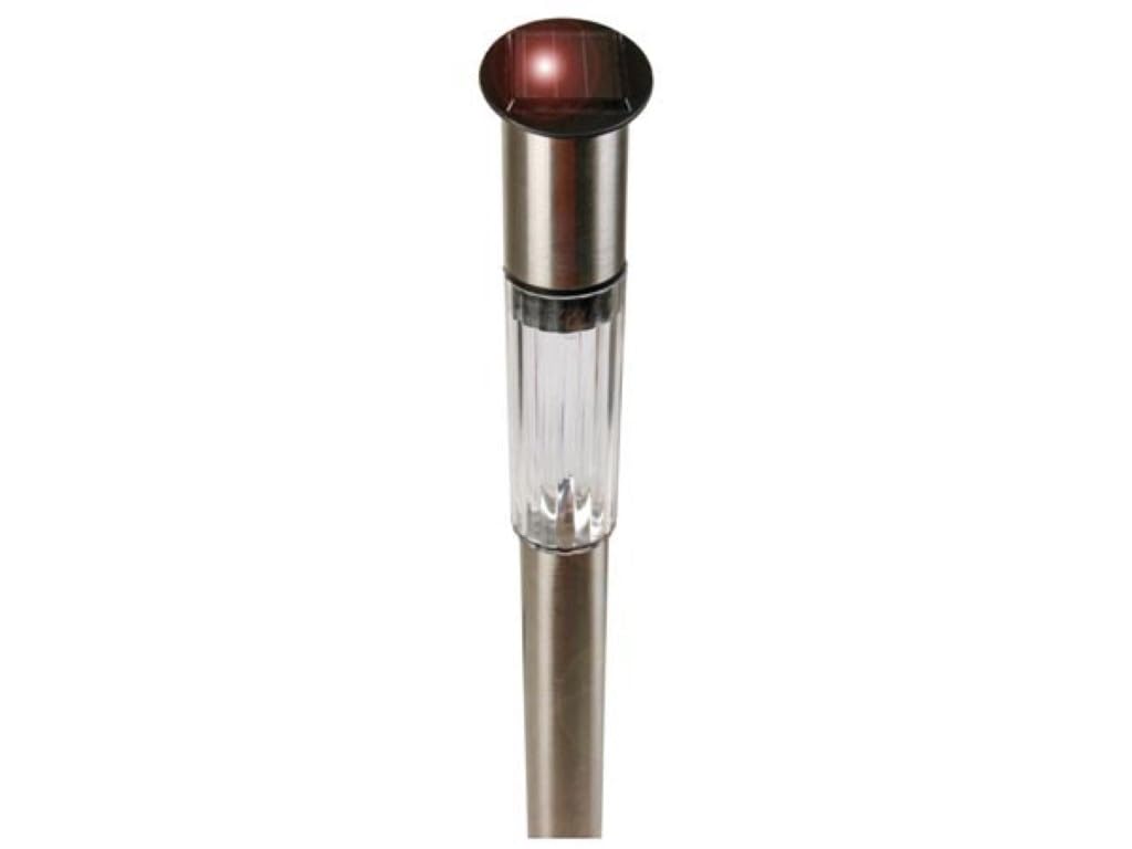 PEREL - CSOL09D Solar Aussenleuchte mit Edelstahl Sockel, Weiss (20-er Pack) 166051