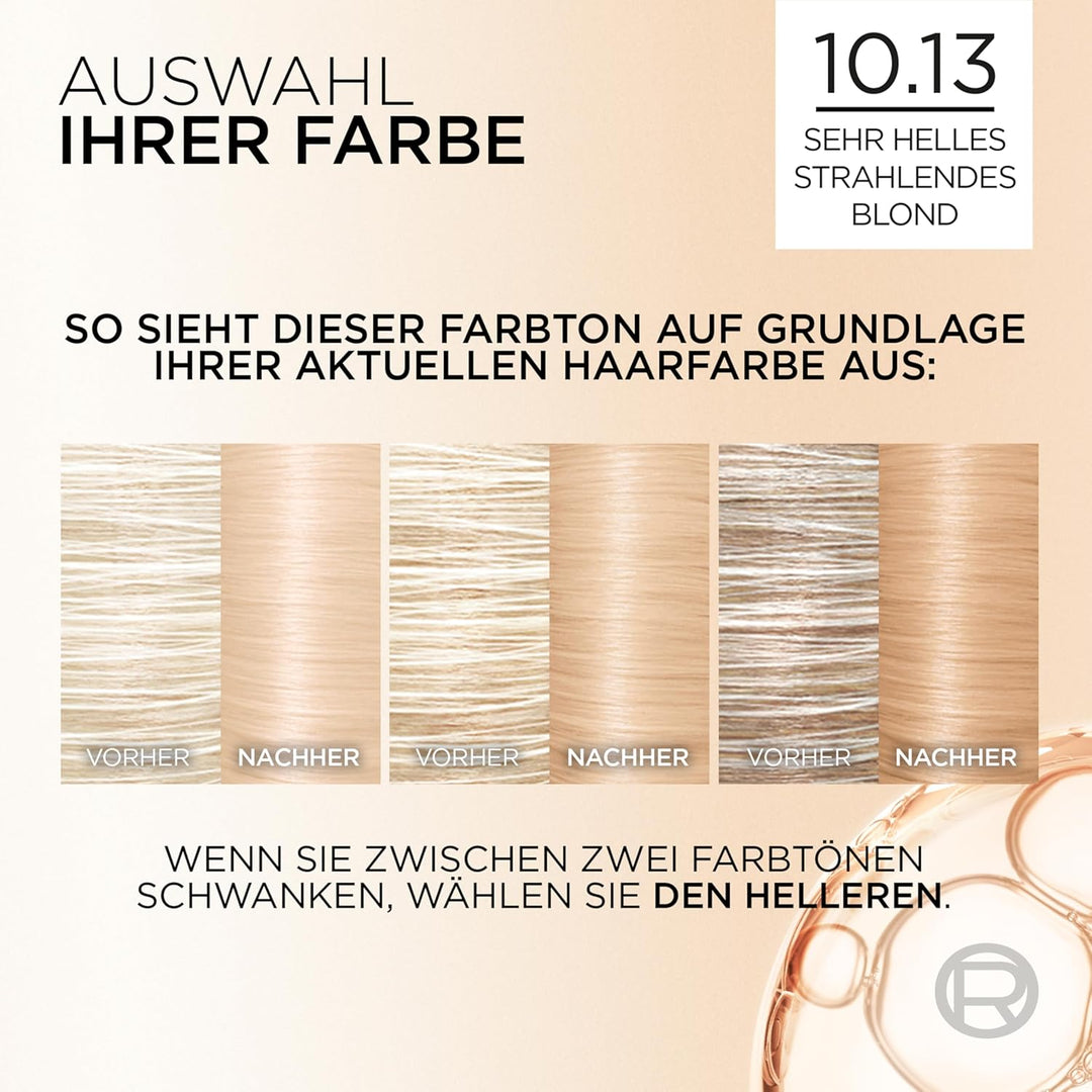 L'Oréal Paris Excellence Creme Age Perfect Nudes 10.13 Sehr Helles Strahlendes Blond