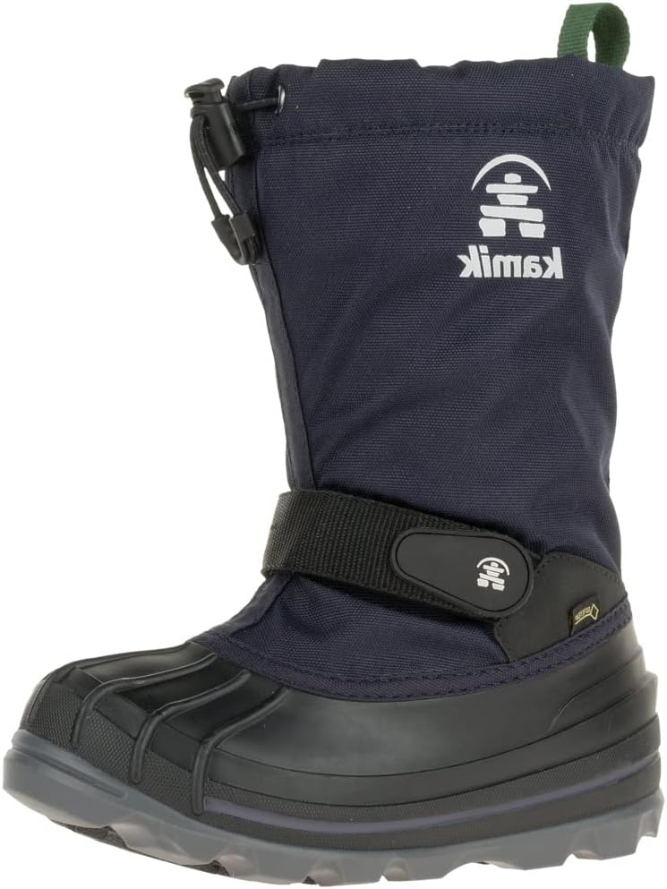Kamik Unisex Kinder Waterbug8g Winterstiefel Blau Navy Marine 37 EU, Blau Navy Marine 37 EU